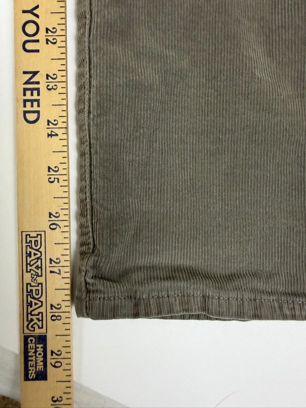 J.Crew 770 Straight Corduroy Pants Mens 30x30 Gray - Picture 3 of 7